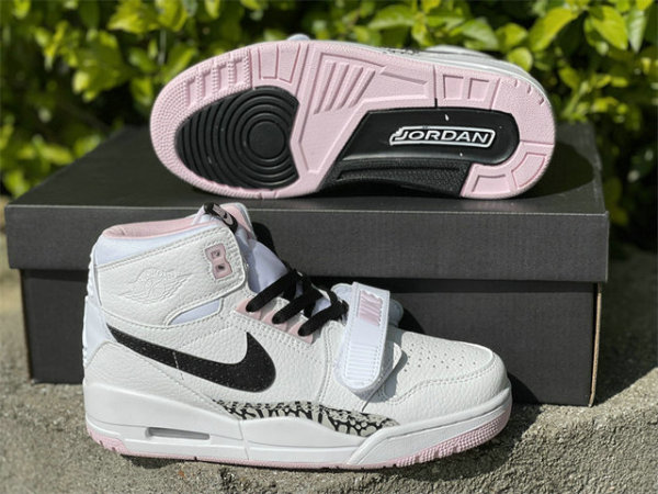 Authentic Air Jordan Legacy 312 White/Pink GS