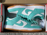Authentic Nike Dunk Low Turquoise Orange