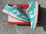 Authentic Nike Dunk Low Turquoise Orange