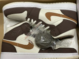 Authentic Air Jordan 1 Mid “Brown Basalt”