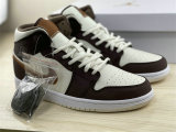 Authentic Air Jordan 1 Mid “Brown Basalt”