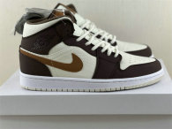 Authentic Air Jordan 1 Mid “Brown Basalt”