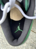 Authentic Air Jordan 1 Low White Green GS