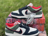 Authentic Nike Dunk Low Blanc ASH/White/Noir