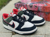 Authentic Nike Dunk Low Blanc ASH/White/Noir