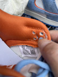 Authentic Nike Dunk Low Light Blue/Orange