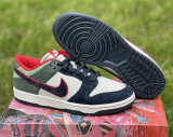 Authentic Nike Dunk Low Blanc ASH/White/Noir