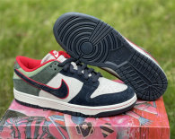 Authentic Nike Dunk Low Blanc ASH/White/Noir