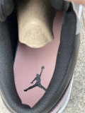 Authentic Air Jordan 1 Low Black/Grey/Pink/White