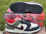 Authentic Nike Dunk Low Blanc ASH/White/Noir