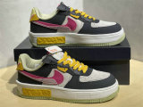 Authentic Nike Air Force 1 Fontanka Off Noir/Pink Prime-Summit White