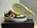 Authentic Nike Air Force 1 Fontanka Off Noir/Pink Prime-Summit White