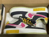 Authentic Nike Air Force 1 Fontanka Off Noir/Pink Prime-Summit White