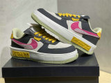 Authentic Nike Air Force 1 Fontanka Off Noir/Pink Prime-Summit White