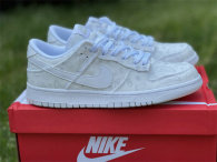 Authentic Nike Dunk Low “White Paisley”