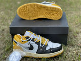 Authentic Air Jordan 1 Low Yellow/White/Black GS