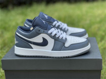 Authentic Air Jordan 1 Low Navy/White