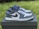 Authentic Air Jordan 1 Low Navy/White