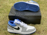 Authentic Air Jordan 1 Low “True Blue” GS