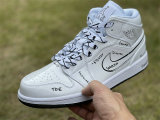 Authentic Air Jordan 1 Mid GS “Schematic”