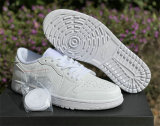 Authentic Air Jordan 1 Low GS Golf “Triple White”