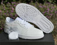 Authentic Air Jordan 1 Low Golf “Triple White”