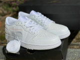 Authentic Air Jordan 1 Low GS Golf “Triple White”