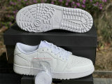 Authentic Air Jordan 1 Low GS Golf “Triple White”