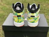 Authentic Air Jordan 1 Mid GS Black/White/Team Orange
