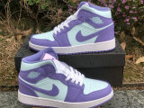 Authentic Air Jordan 1 Mid “Purple Pulse”