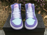 Authentic Air Jordan 1 Mid “Purple Pulse”