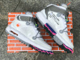 Authentic Off-White x Nike Air Force 1 Mid White/Clear-White