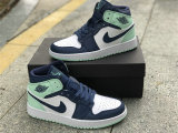 Authentic Air Jordan 1 Mid “Blue Mint”