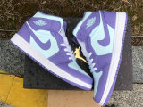 Authentic Air Jordan 1 Mid “Purple Pulse”