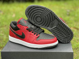 Authentic Air Jordan 1 Low Red/Black/White