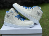 Authentic Air Jordan 1 Mid WMNS “Sanddrift”