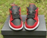 Authentic Air Jordan 1 Low Red/Black/White