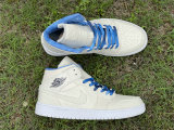 Authentic Air Jordan 1 Mid WMNS “Sanddrift”