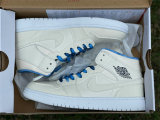 Authentic Air Jordan 1 Mid WMNS “Sanddrift”