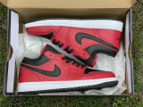 Authentic Air Jordan 1 Low Red/Black/White