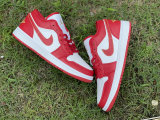 Authentic Air Jordan 1 Low Red/Gold/White