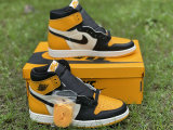 Authentic Air Jordan 1 High OG “Yellow Toe”