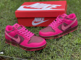 Authentic Nike Dunk Low Team Red/Pink Prime