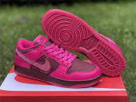 Authentic Nike Dunk Low Team Red/Pink Prime