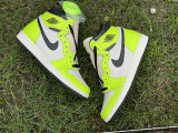 Authentic Air Jordan 1 High OG “Volt” GS