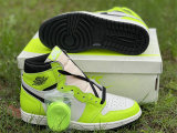 Authentic Air Jordan 1 High OG “Volt” GS