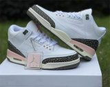 Authentic Air Jordan 3 GS White/Dark Mocha-Atmosphere-Sail