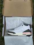 Authentic Air Jordan 3 GS White/Dark Mocha-Atmosphere-Sail