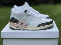 Authentic Air Jordan 3 GS White/Dark Mocha-Atmosphere-Sail