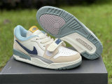 Authentic Air Jordan Legacy 312 Low Biege/Blue